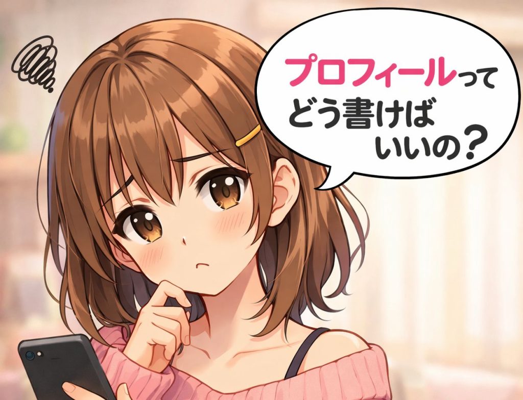 プロフィール文って何書けばいいの？②（例文集あり・コピペ自由）
