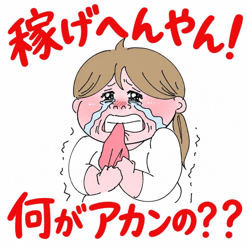 メールレディ・チャットレディをしていて、最初は全然稼げなかった私の実話